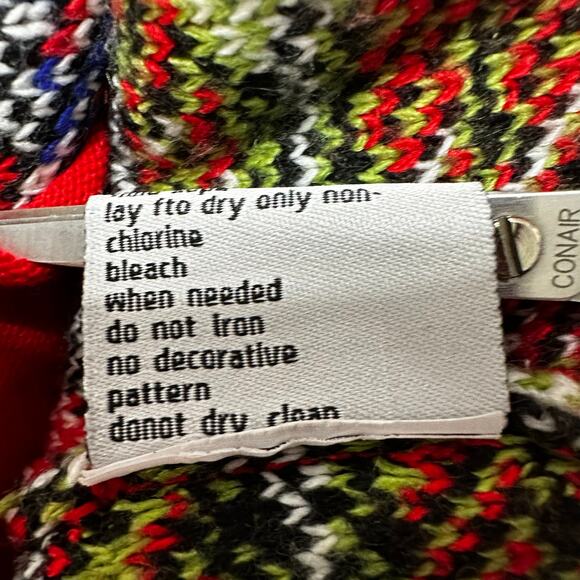 Ugly Christmas Cardigan Sweater Santa Snowman Bells Lights Gifts Womens XL - Picture 7 of 8